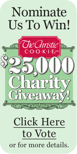 Christie Cookie Charity Giveaway